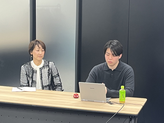 西川可穂子先生 岸田さん