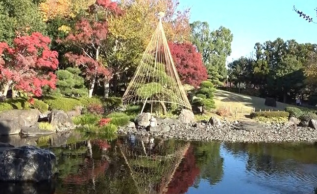 文教大学前テラスの桜花亭庭
