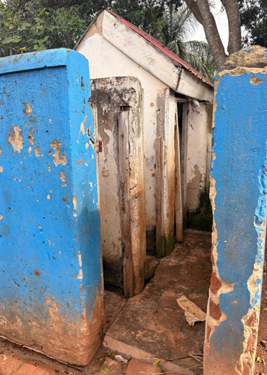 これまで使われていたトイレの様子