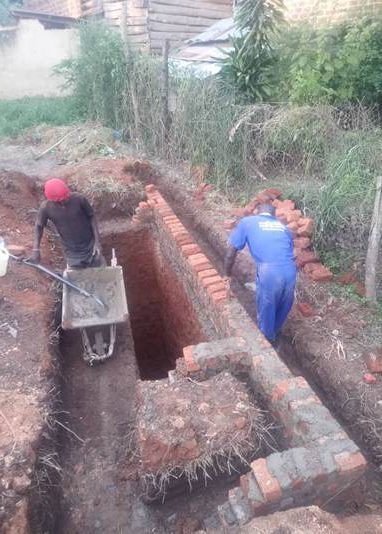 これまで使われていたトイレの様子